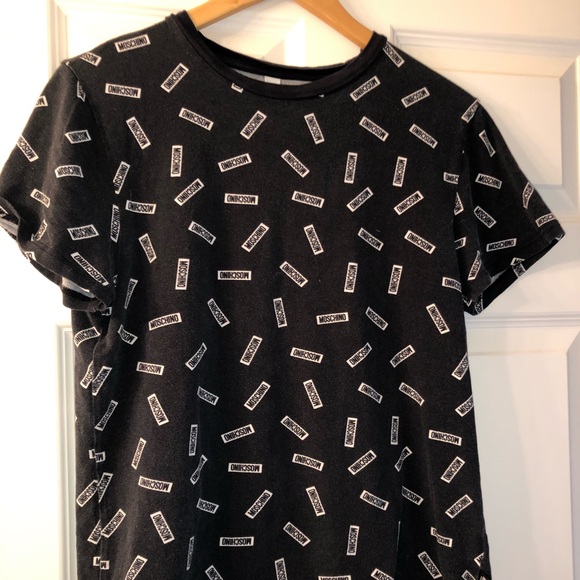 Moschino all over logo men’s t-shirt size XS - Picture 2 of 7